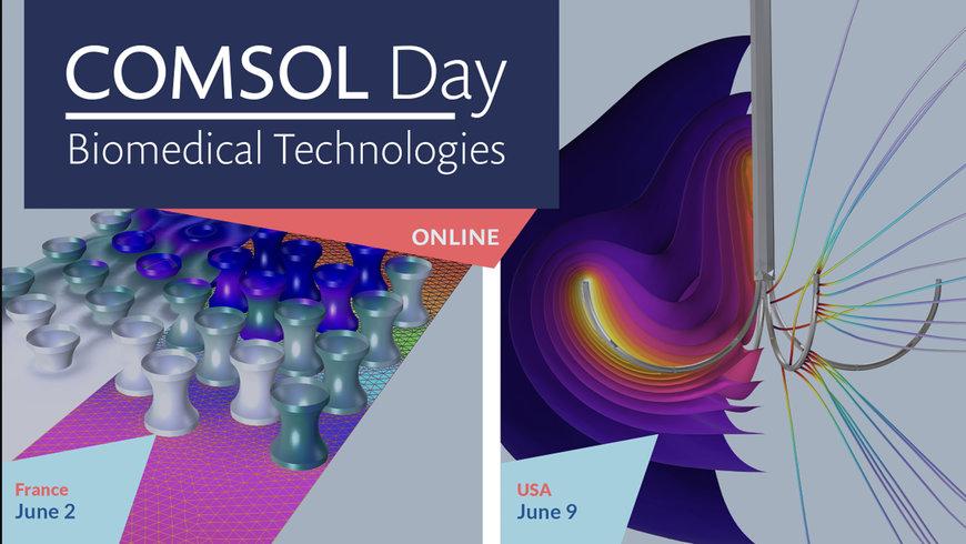 COMSOL ANNUNCIA UN EVENTO SULLA SIMULAZIONE IN AMBITO BIOTECH